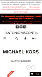 Mobile Screenshot of antoniovisconti.it